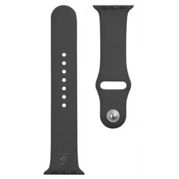 Taktinen silikooniranneke Watch 1/2/3/4/5/6/7/SE 38/40/41mm musta