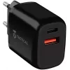 Tactical Base Plug Dual musta autolaturi 2 USB-A-liitännällä, 3,1 A, 15,5 W