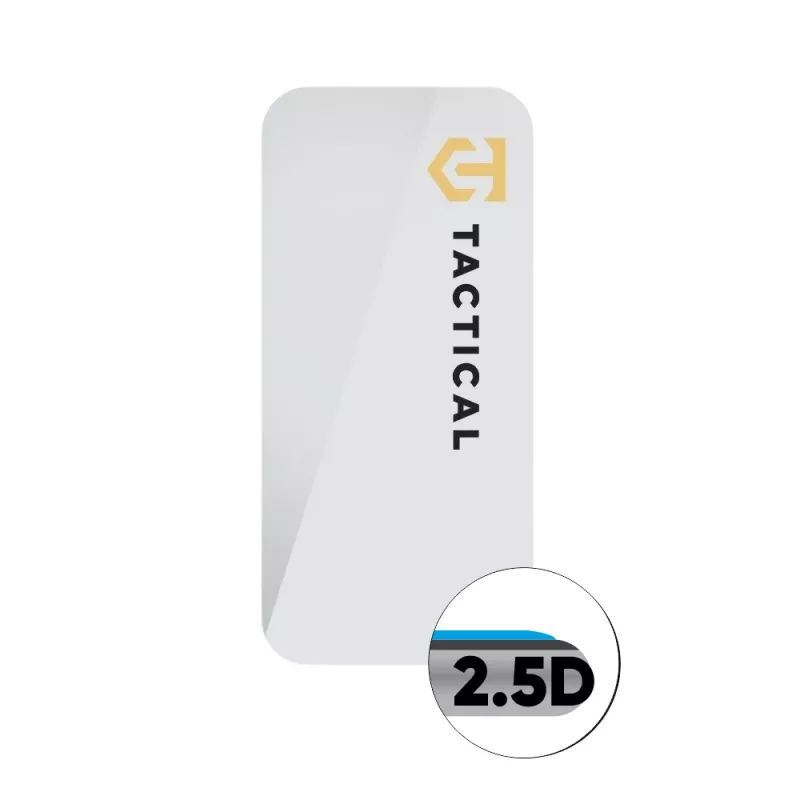 Tactical Glass Shield 2.5D iPhone 15 Pro kirkas