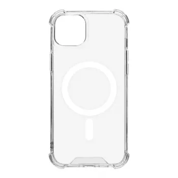 Tactical MagForce Plyo -kuorikotelo iPhone 15 Plus läpinäkyvä