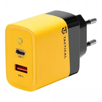 Tactical Microgrid GaN 45W keltainen seinälaturi USB-C