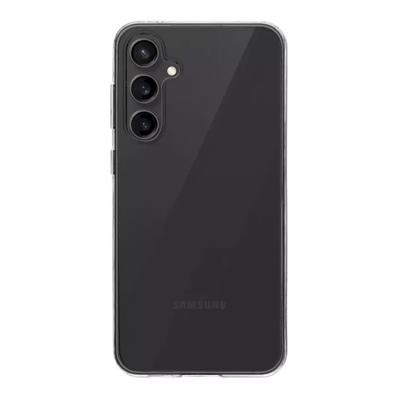 Tactical TPU-takakuori Samsung Galaxy S23 FE 5G -puhelimelle, läpinäkyvä
