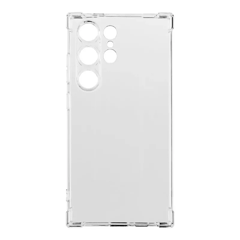 Tactical Back Cover TPU Plyo Samsung Galaxy S24 Ultra läpinäkyvä