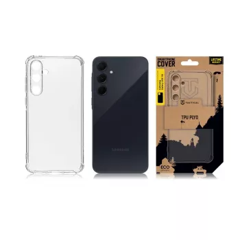 Tactical Back Cover TPU Plyo Samsung Galaxy A35 5G läpinäkyvä