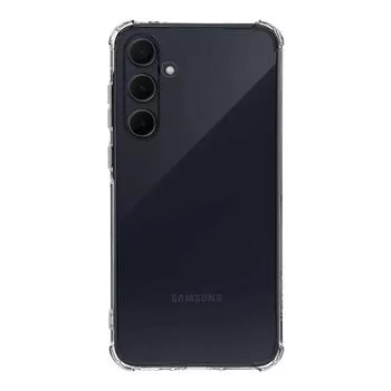 Tactical Back Cover TPU Plyo Samsung Galaxy A35 5G läpinäkyvä