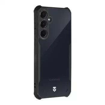 Tactical Back Cover Quantum Stealth Galaxy A35 5G läpinäkyvä/musta