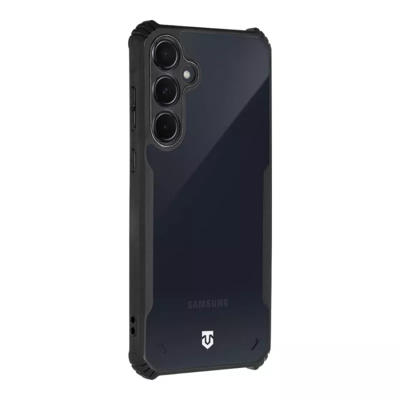 Tactical Back Cover Quantum Stealth Galaxy A35 5G läpinäkyvä/musta