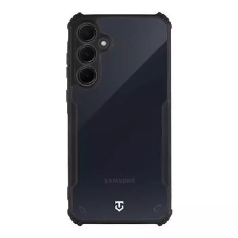 Tactical Back Cover Quantum Stealth Galaxy A35 5G läpinäkyvä/musta