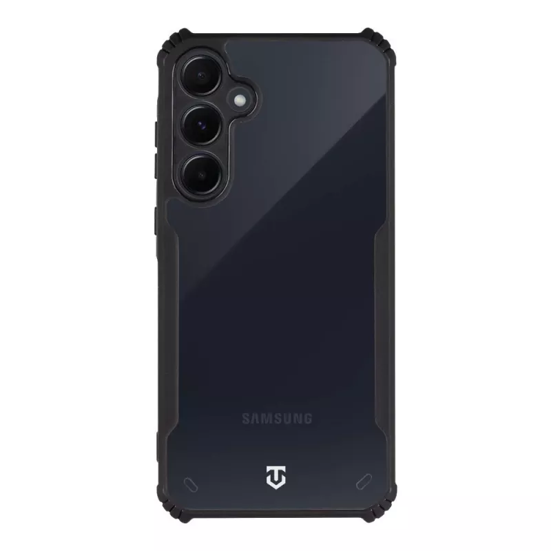 Tactical Back Cover Quantum Stealth Galaxy A55 5G läpinäkyvä/musta