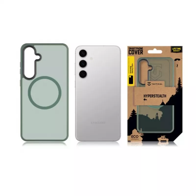 Tactical takakansi MagForce Hyperstealth Galaxy S24+ metsänvihreä