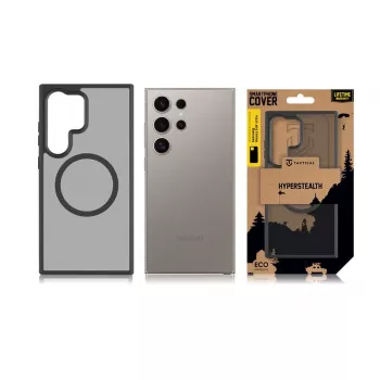 Tactical takakansi MagForce Hyperstealth Galaxy S24 Ultra Asphalt musta