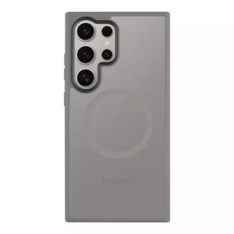 Tactical takakansi MagForce Hyperstealth Samsung Galaxy S24 Ultra, vaaleanharmaa