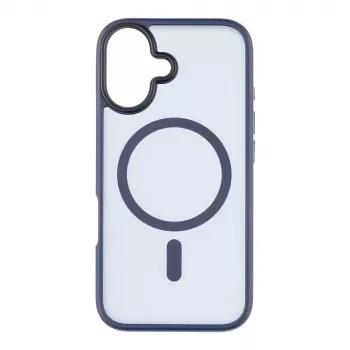 Tactical Back Cover MagForce Hyperstealth Apple iPhone 16 Deep Blue