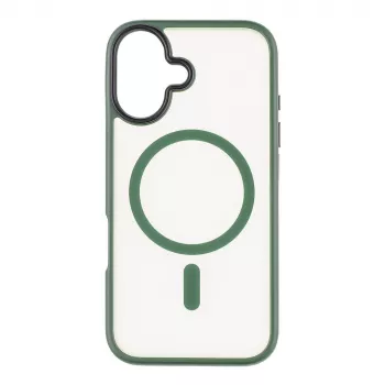 Taktinen takakansi MagForce Hyperstealth iPhone 16 metsänvihreä