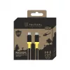 Taktinen MagRope USB-C - USB-C -kaapeli 1,2 m musta/keltainen