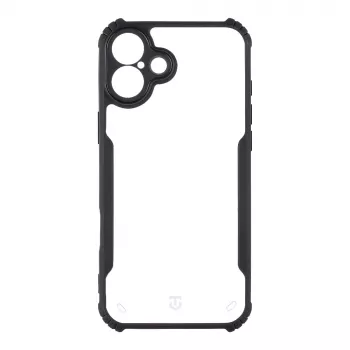 Taktinen takakansi Quantum Stealth iPhone 16 Plus kirkas/musta