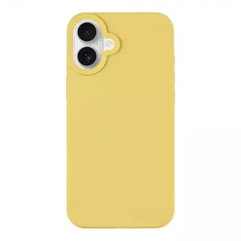 Taktinen takakansi MagForce Velvet Smoothie iPhone 16 Plus - Banana Yellow