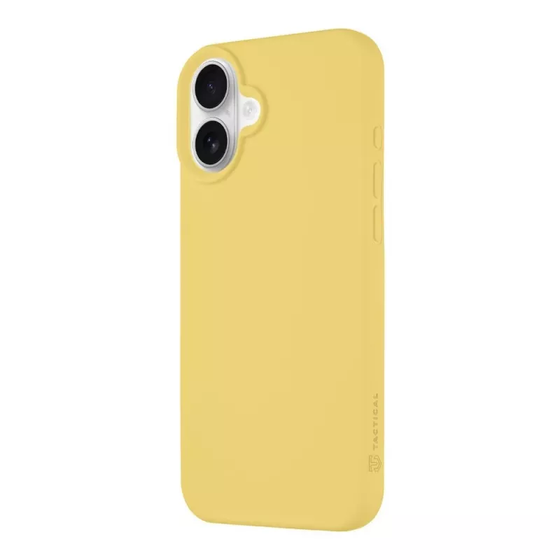 Taktinen takakansi MagForce Velvet Smoothie iPhone 16 Plus - Banana Yellow
