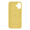 Taktinen takakansi MagForce Velvet Smoothie iPhone 16 Plus - Banana Yellow