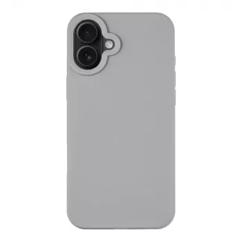 Taktinen takakansi MagForce Velvet Smoothie iPhone 16 Plus, sumunharmaa