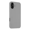 Taktinen takakansi MagForce Velvet Smoothie iPhone 16 Plus, sumunharmaa
