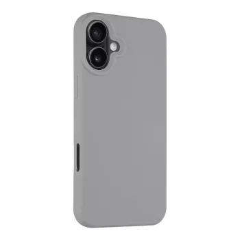 Taktinen takakansi MagForce Velvet Smoothie iPhone 16 Plus, sumunharmaa