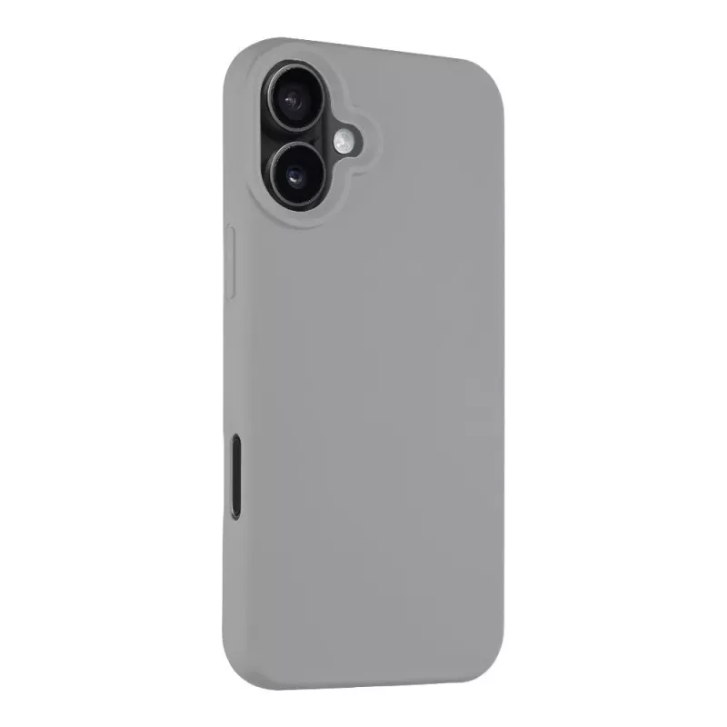 Taktinen takakansi MagForce Velvet Smoothie iPhone 16 Plus, sumunharmaa