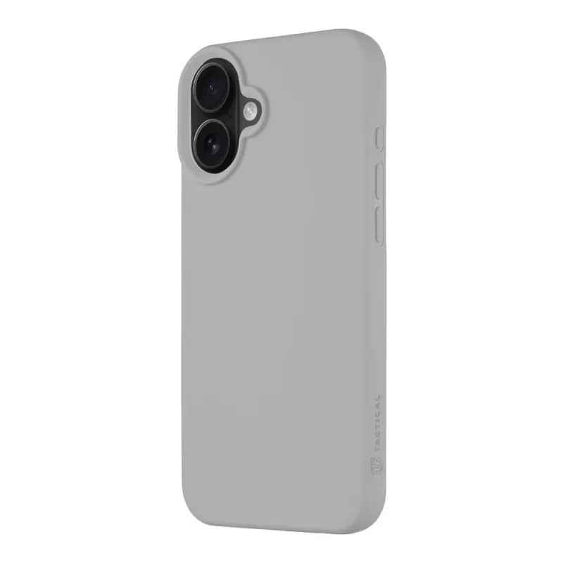 Taktinen takakansi MagForce Velvet Smoothie iPhone 16 Plus, sumunharmaa