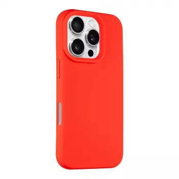 Taktinen takakansi MagForce Velvet Smoothie Apple iPhone 16 Pro – Chilli Red