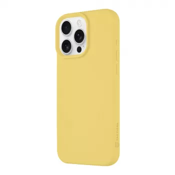 Taktinen takakansi MagForce Velvet Smoothie iPhone 16 Pro Max - banaaninkeltainen