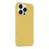 Taktinen takakansi MagForce Velvet Smoothie iPhone 16 Pro Max - banaaninkeltainen