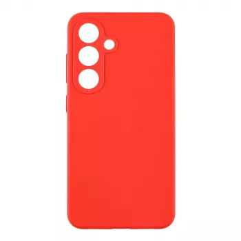Taktinen takakansi Velvet Smoothie Samsung Galaxy S25 - Chilli Red