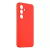 Taktinen takakansi Velvet Smoothie Samsung Galaxy S25 - Chilli Red