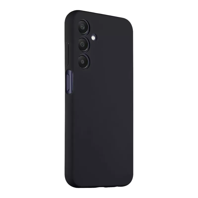 Tactical Back Cover Velvet Smoothie Samsung Galaxy A25 5G - Asphalt (tummanharmaa)