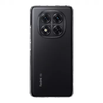 Tactical Back Cover TPU Xiaomi Redmi Note 14 Pro 5G läpinäkyvä