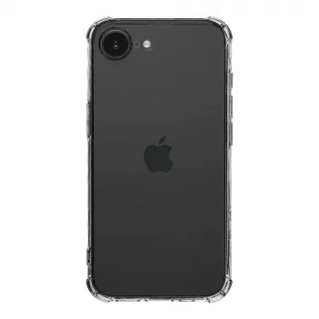 Tactical takakansi TPU Plyo iPhone 16e/17e läpinäkyvä