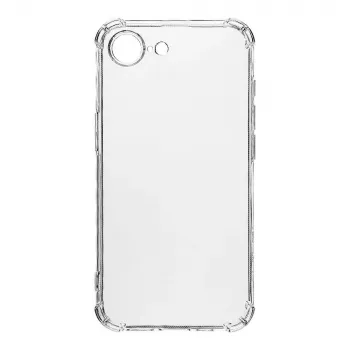Tactical takakansi TPU Plyo iPhone 16e/17e läpinäkyvä