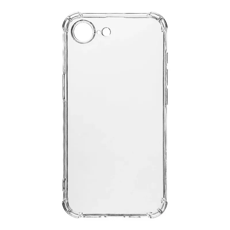 Tactical takakansi TPU Plyo iPhone 16e/17e läpinäkyvä