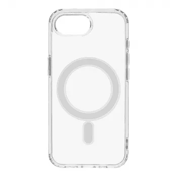 Tactical Back Cover MagForce iPhone 16e/17e läpinäkyvä