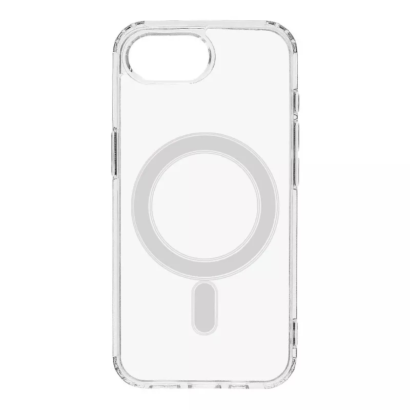 Tactical Back Cover MagForce iPhone 16e/17e läpinäkyvä