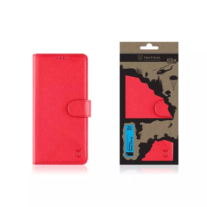 Tactical Book Cover Field Notes Samsung Galaxy A26 5G punainen