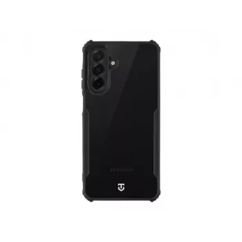 Tactical Quantum Stealth Back Cover Samsung Galaxy A26 5G, läpinäkyvä/musta
