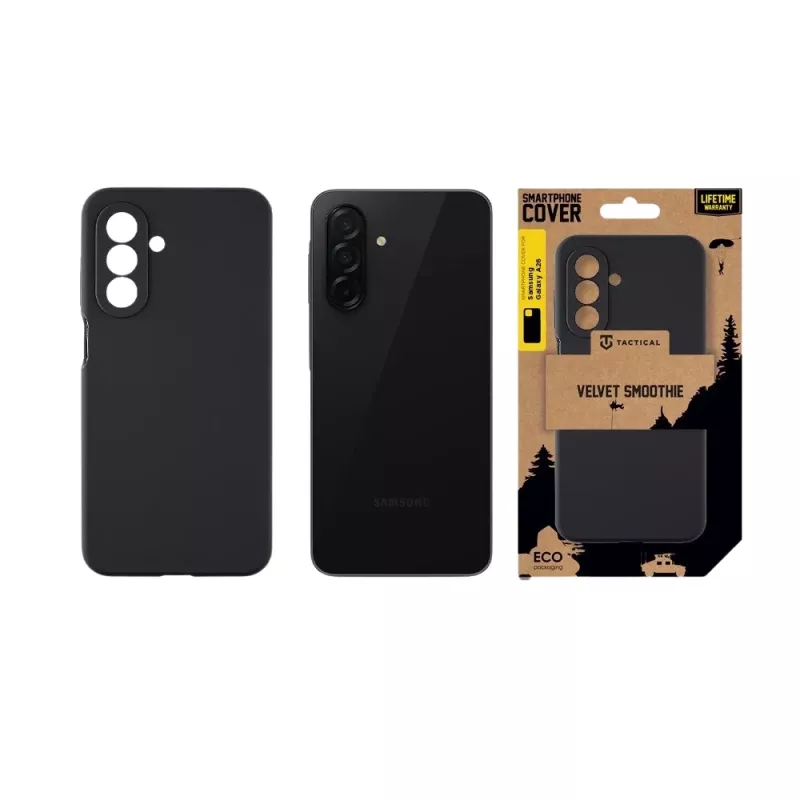 Tactical Back Cover Velvet Smoothie Samsung Galaxy A26 5G - Asphalt