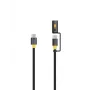 Tactical Stinger Cable USB-C/USB-C musta