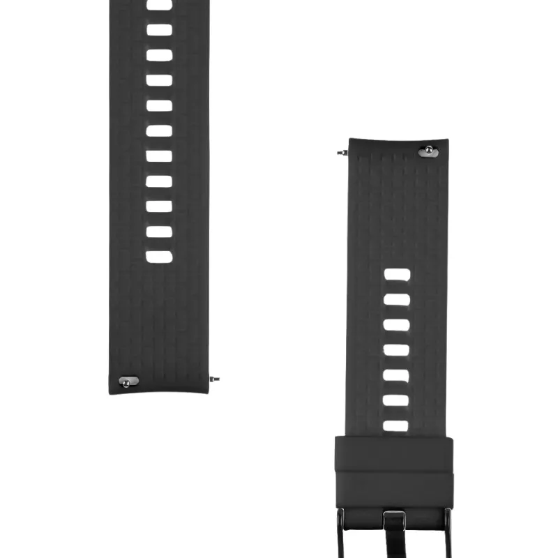 Tactical Quick-Release-silikoniranneke 20mm musta