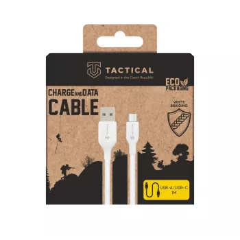 Tactical Stitch Thread Cable USB-A/USB-C valkoinen - lataus- ja datakaapeli - 1,2 m