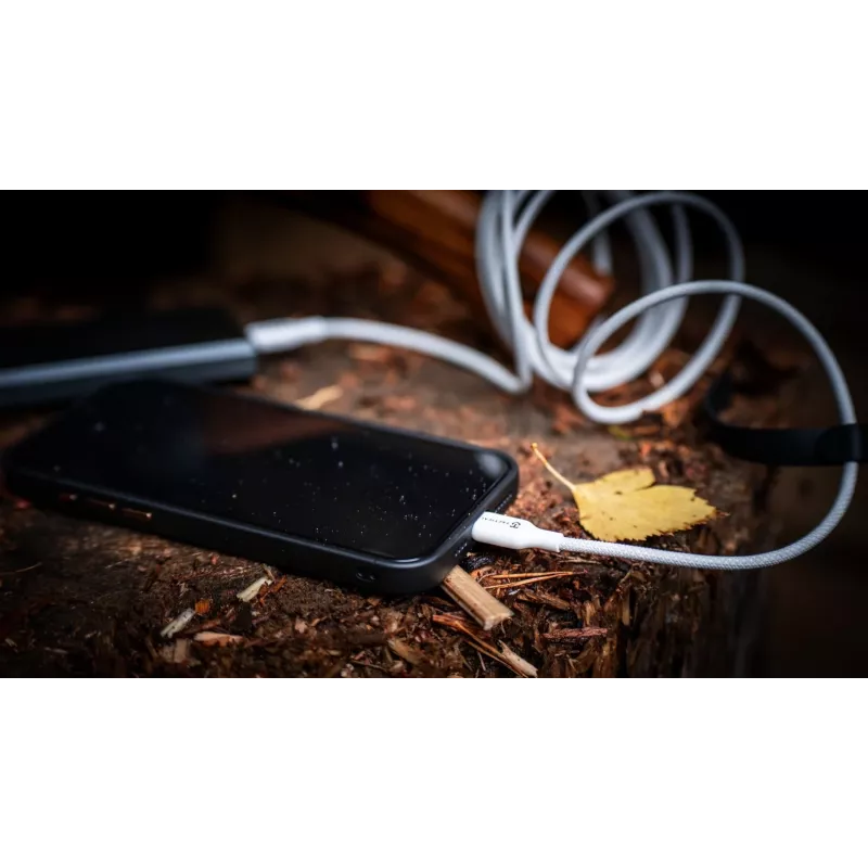 Tactical Stitch Thread Cable USB-C - USB-C 1,2 m valkoinen
