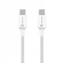 Tactical Stitch Thread Cable USB-C/USB-C valkoinen
