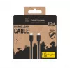 Tactical Stitch Thread Cable USB-C/USB-C musta 1m 100W