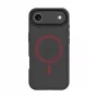 Tactical Back Cover MagForce Hyperstealth 2.0 iPhone Air, musta/punainen